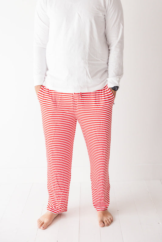 Red Stripes: Men's Pants