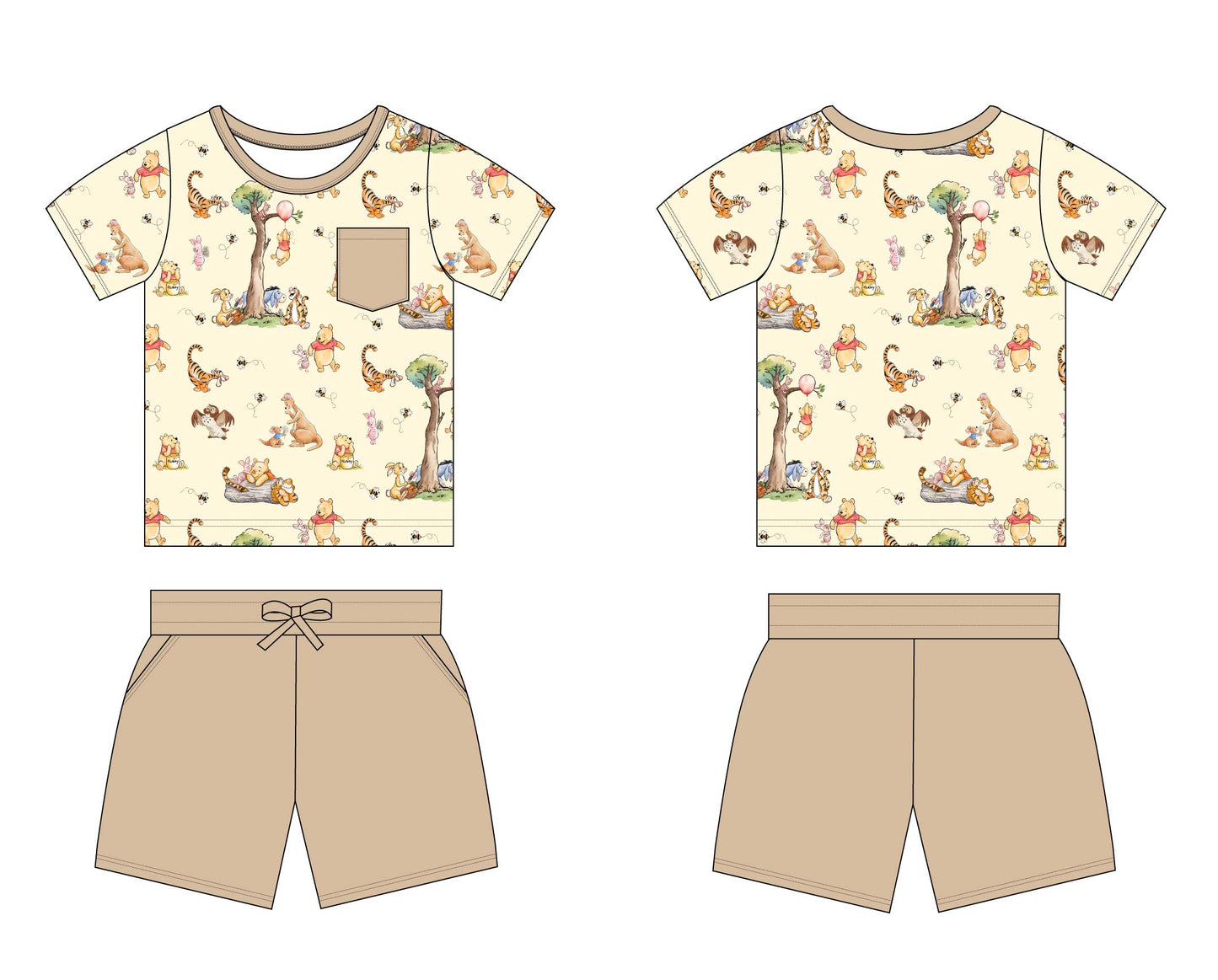 Honey: Pocket Short Set