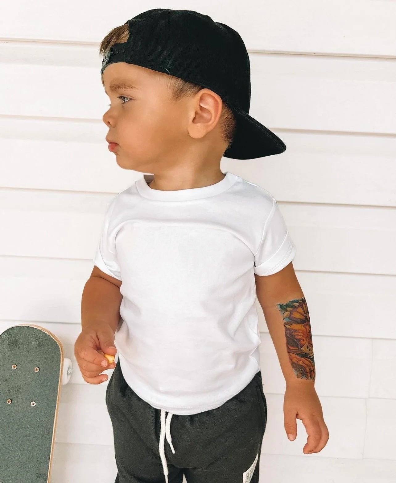 Organic White Tee