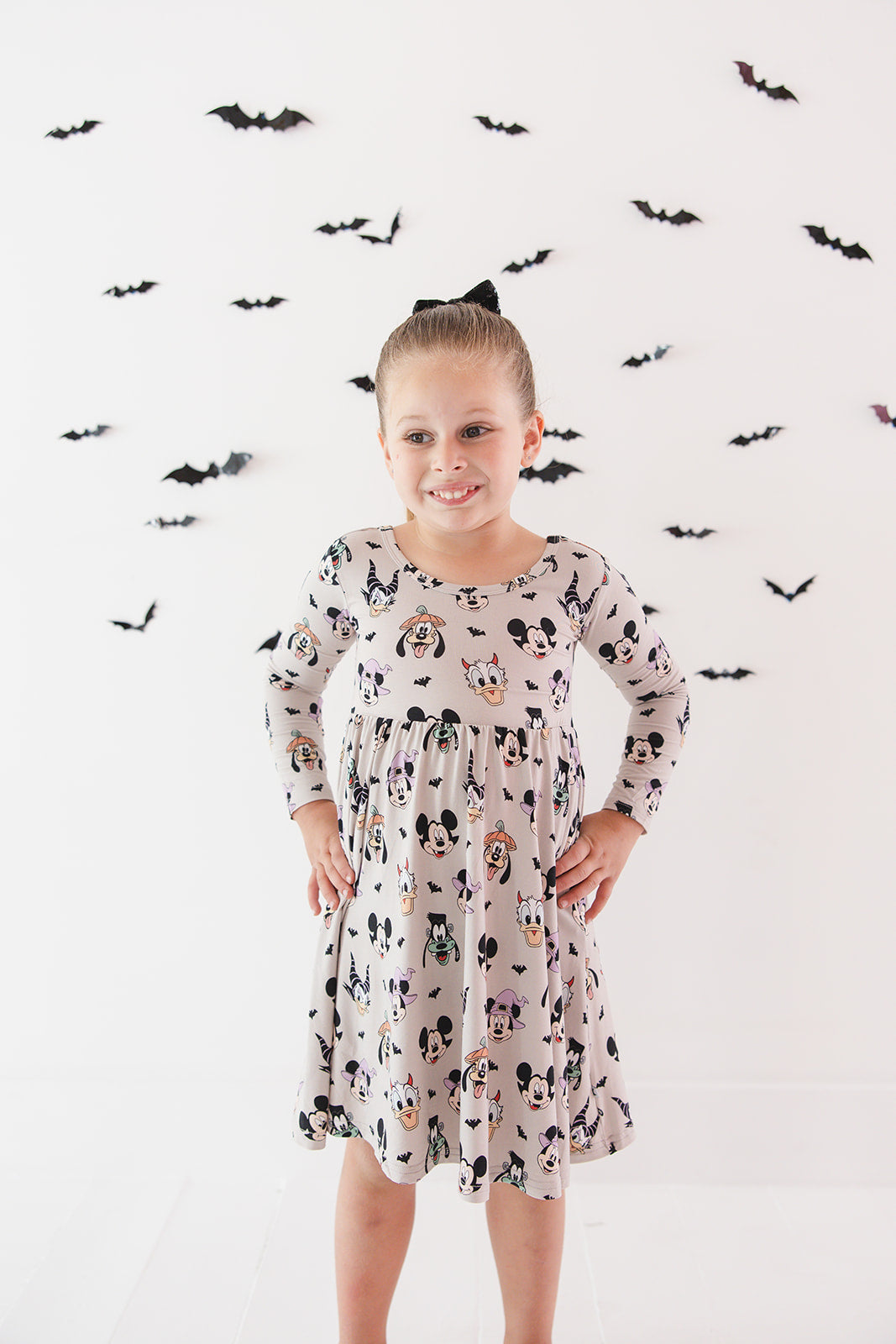 Boo Buddies: Long Sleeve Twirl Dress