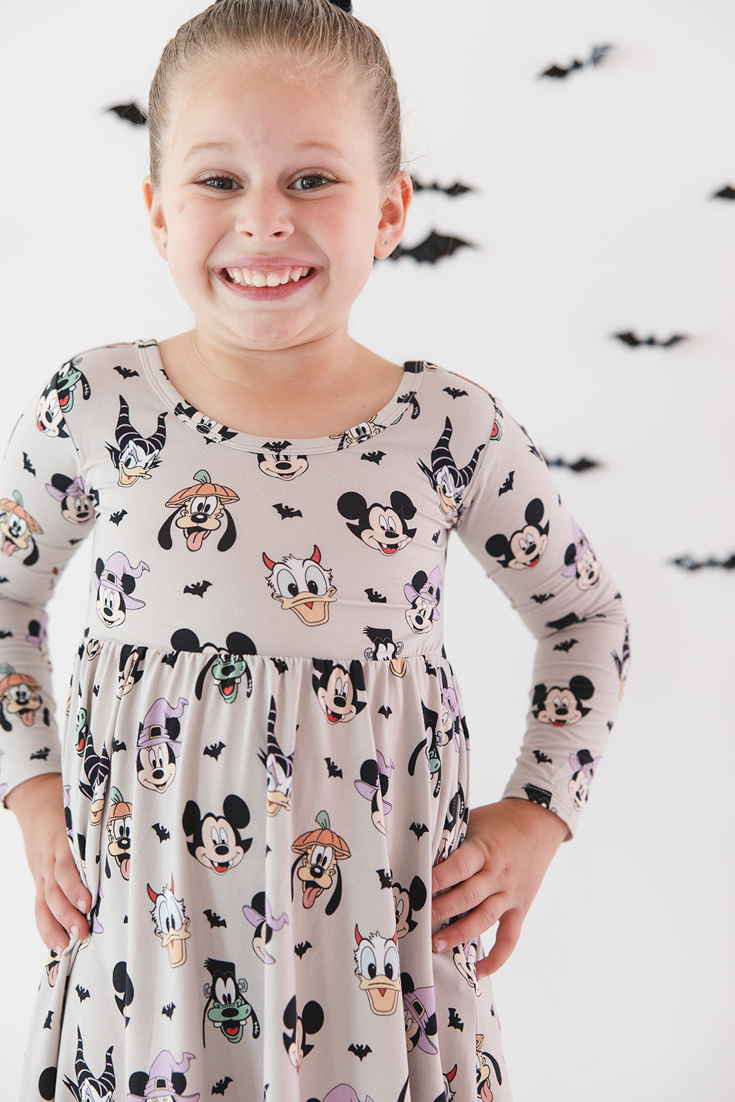 Boo Buddies: Long Sleeve Twirl Dress