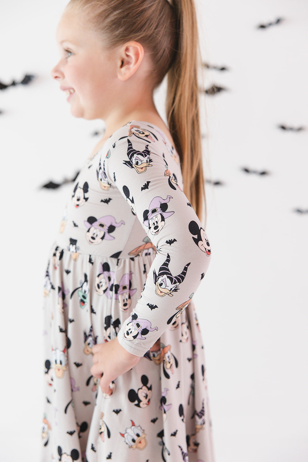 Boo Buddies: Long Sleeve Twirl Dress