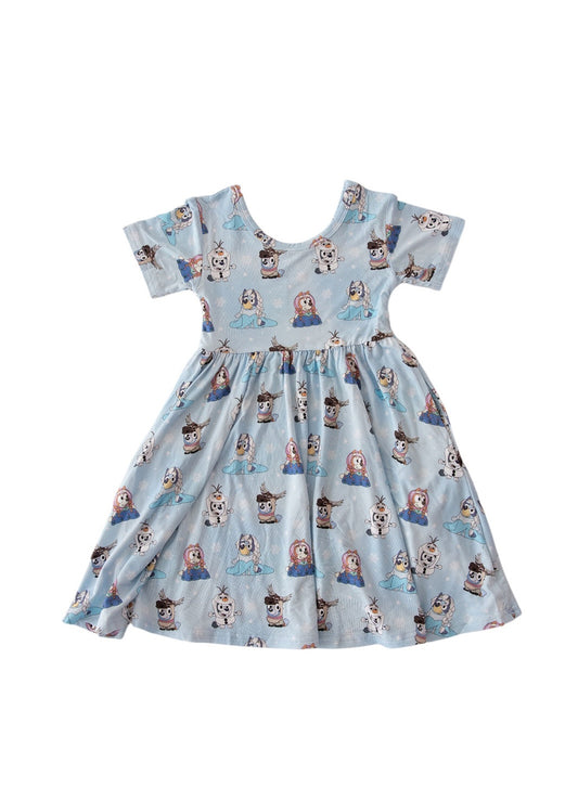 Frosty Friends: Twirl Dress
