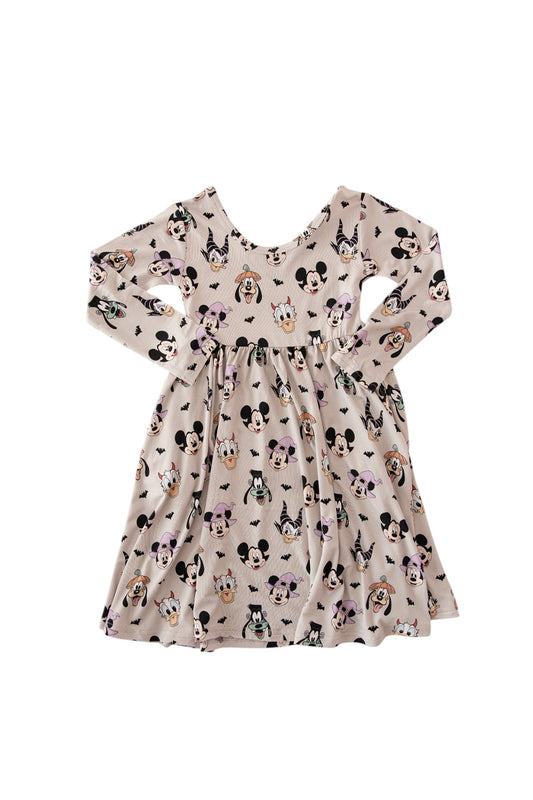 Boo Buddies: Long Sleeve Twirl Dress