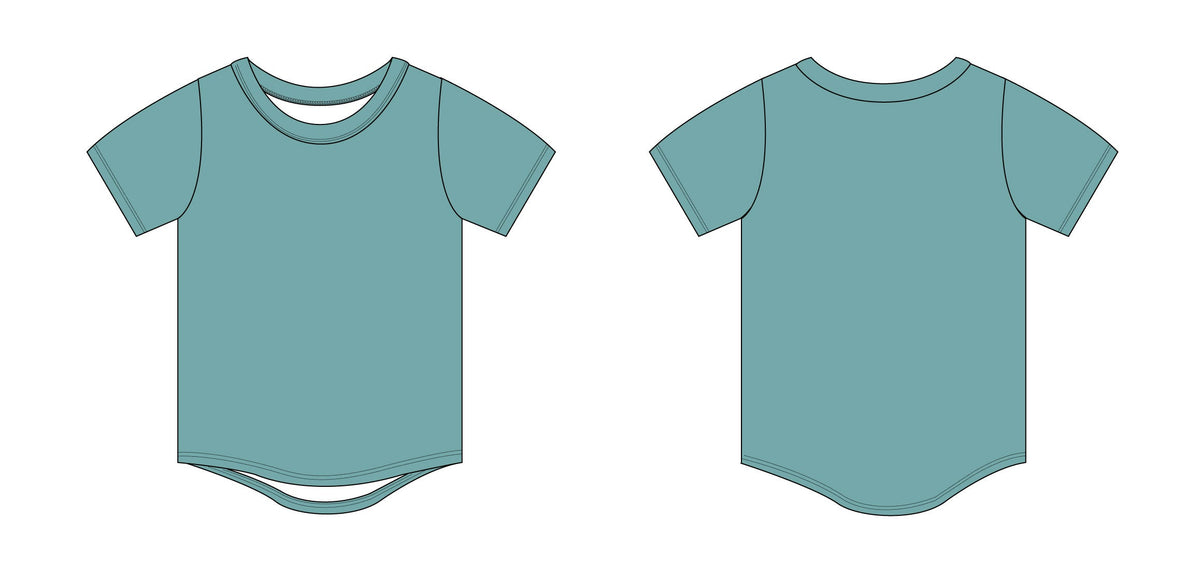 Essential T-Shirt: Teal Blue