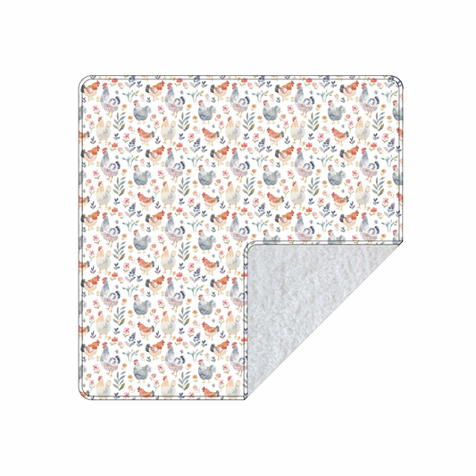 Chickadee: Plush Blanket