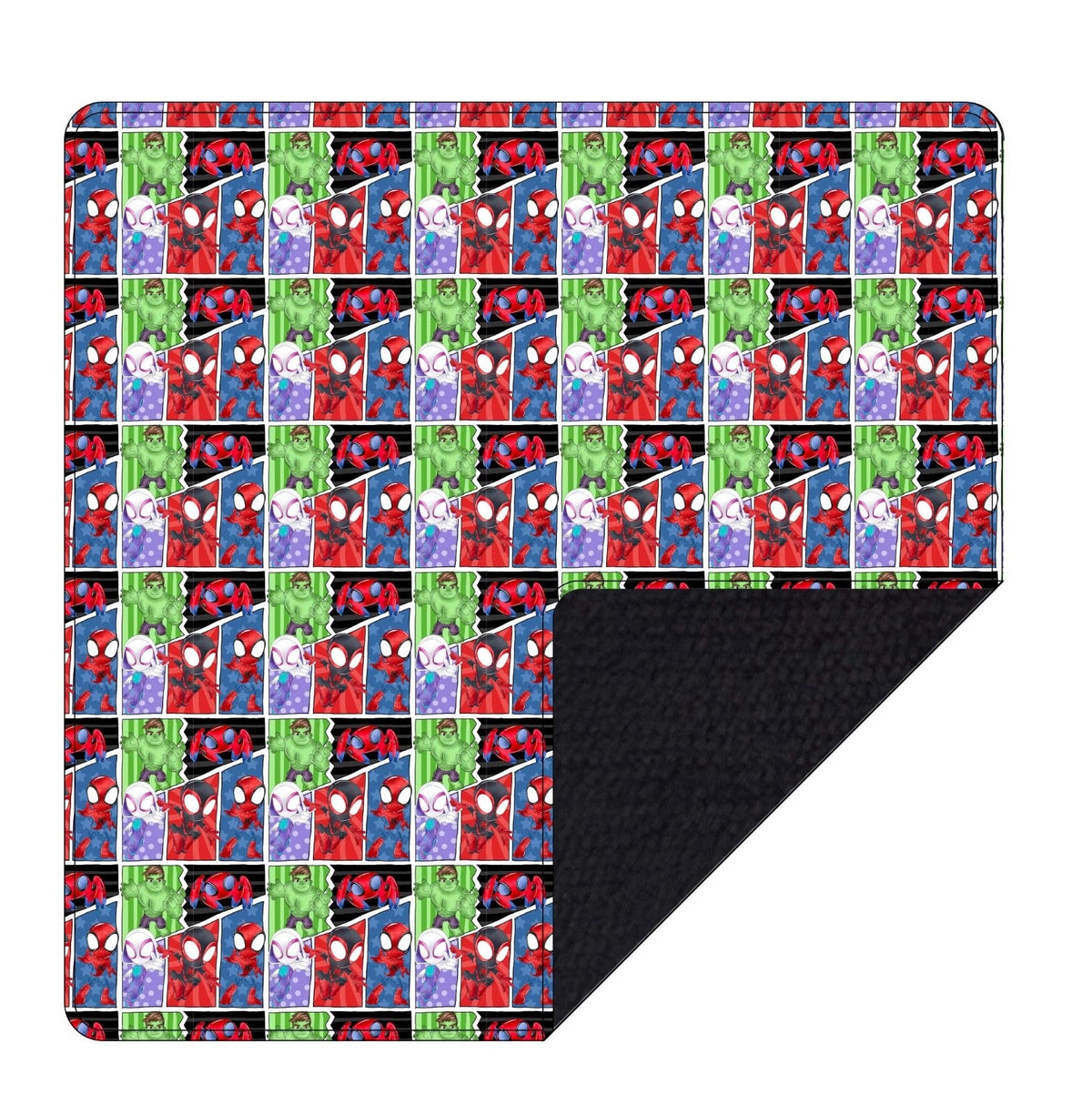 Web Heroes: Velvet Plush Blanket