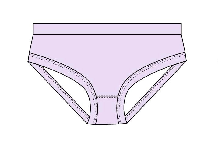Petals: Girl's Briefs