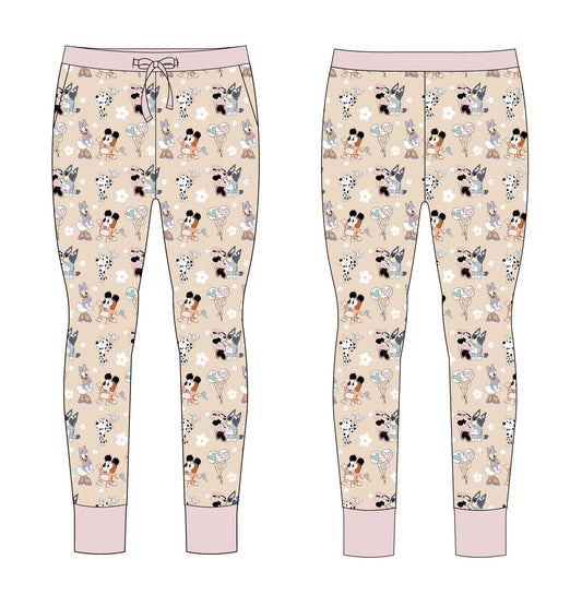 Bloomy Besties: Women's Joggers