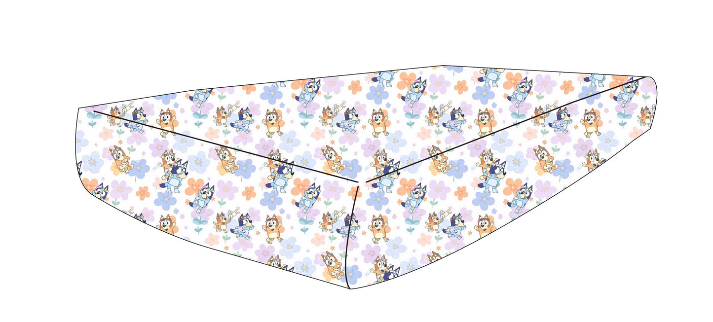 Pups & Petals: Crib Sheet