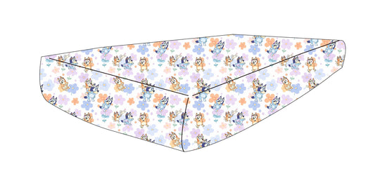 Pups & Petals: Crib Sheet