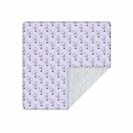 Bouquet Babe: Plush Blanket