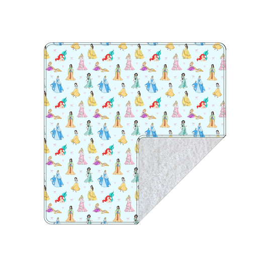 Royal Ribbons: Plush Blanket