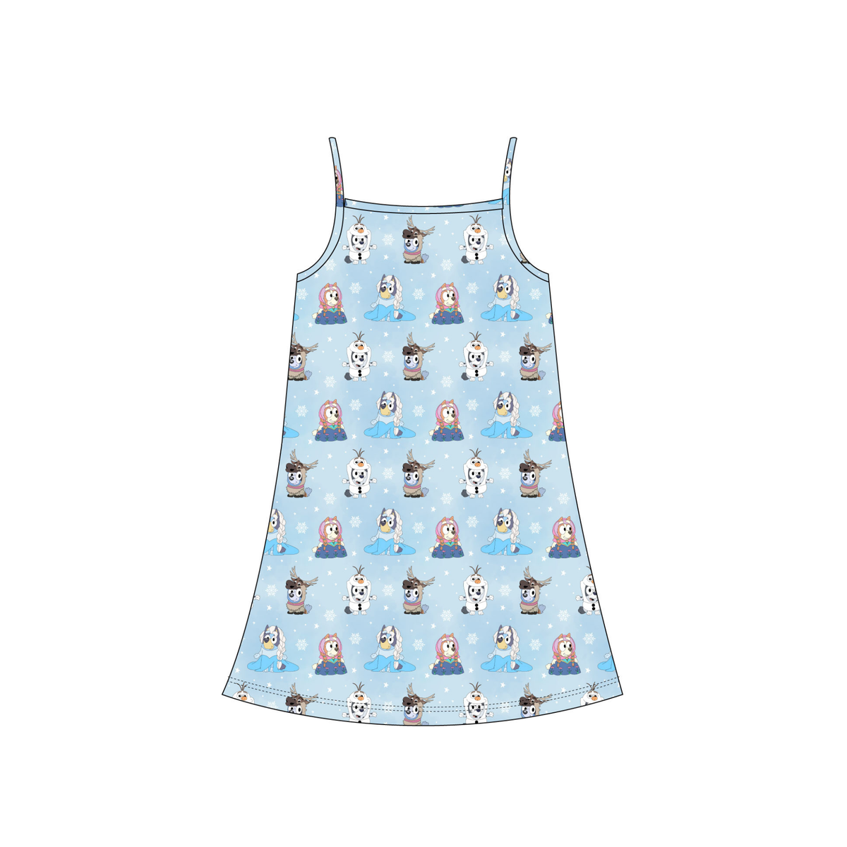 Frosty Friends: Tank Dress