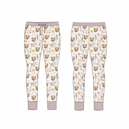 Pasture Petals: Women's Joggers