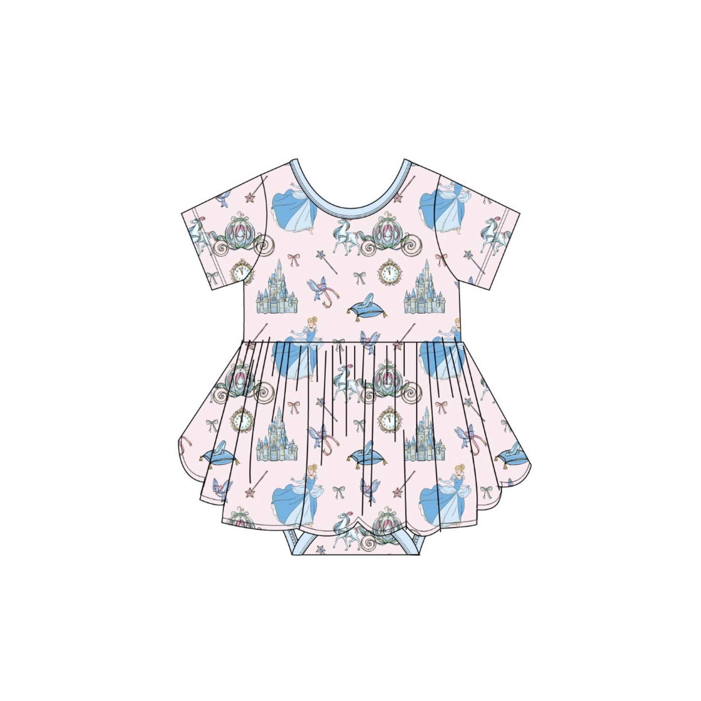 Keepsake: Baby Twirl Dress with Bodysuit