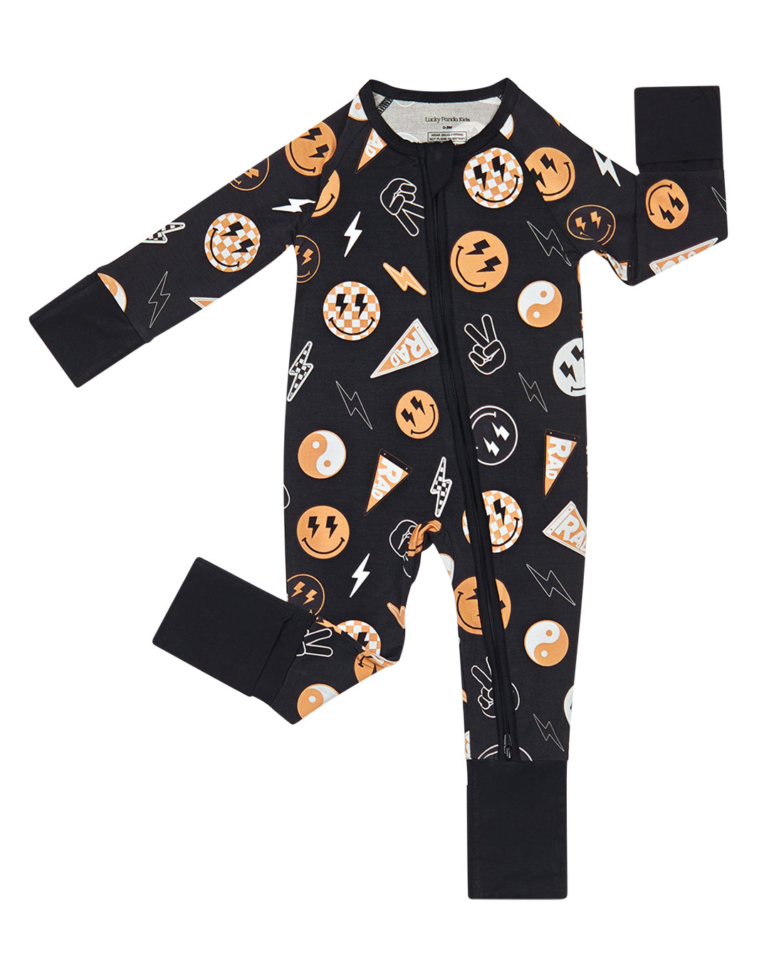 Bamboo Zip Romper | Rad Vibes