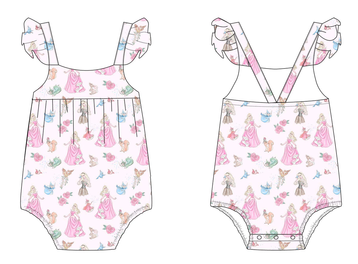 Rose - Bubble Romper