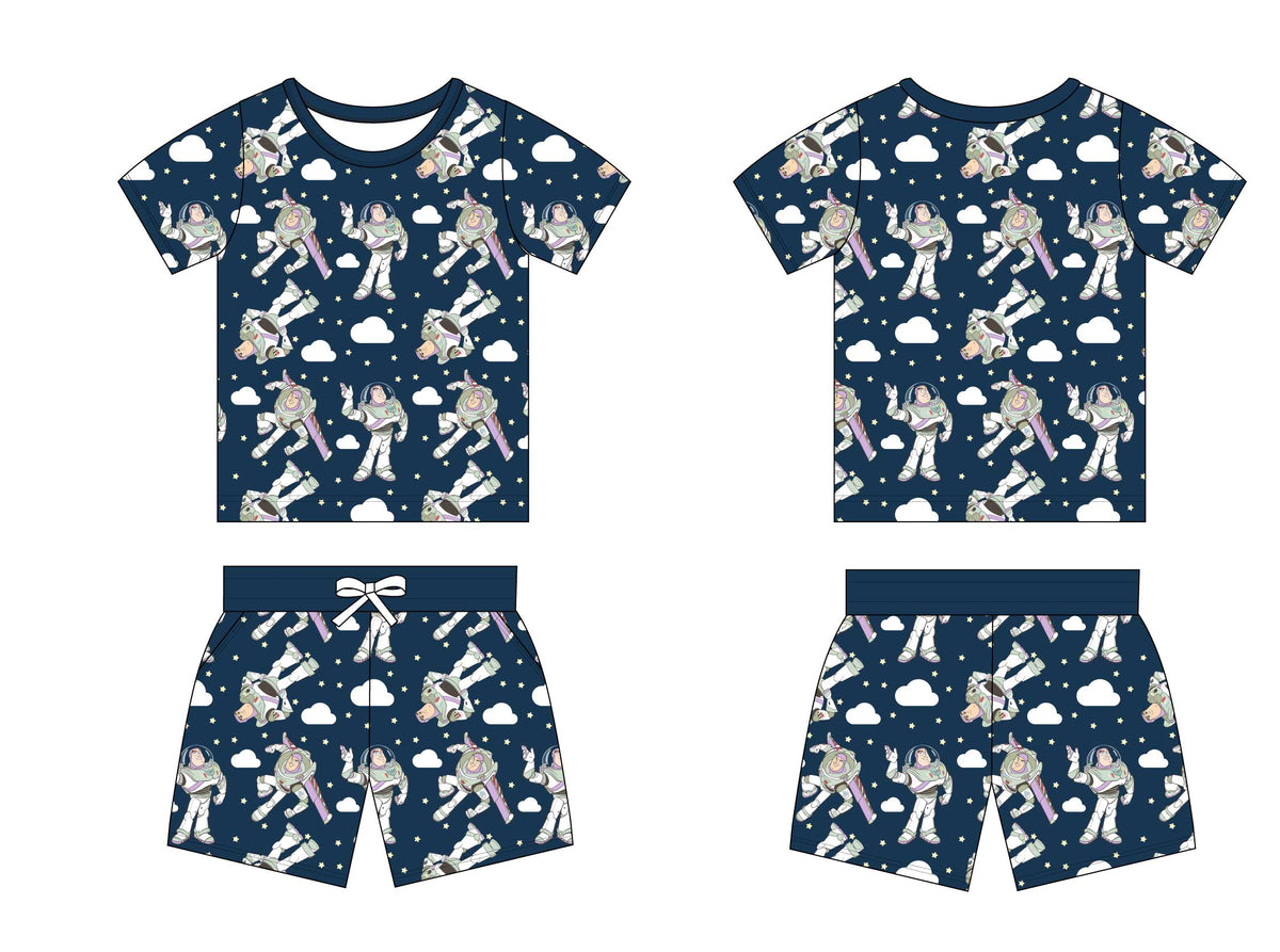 Galactic Dreams: Pocket Short & Tee