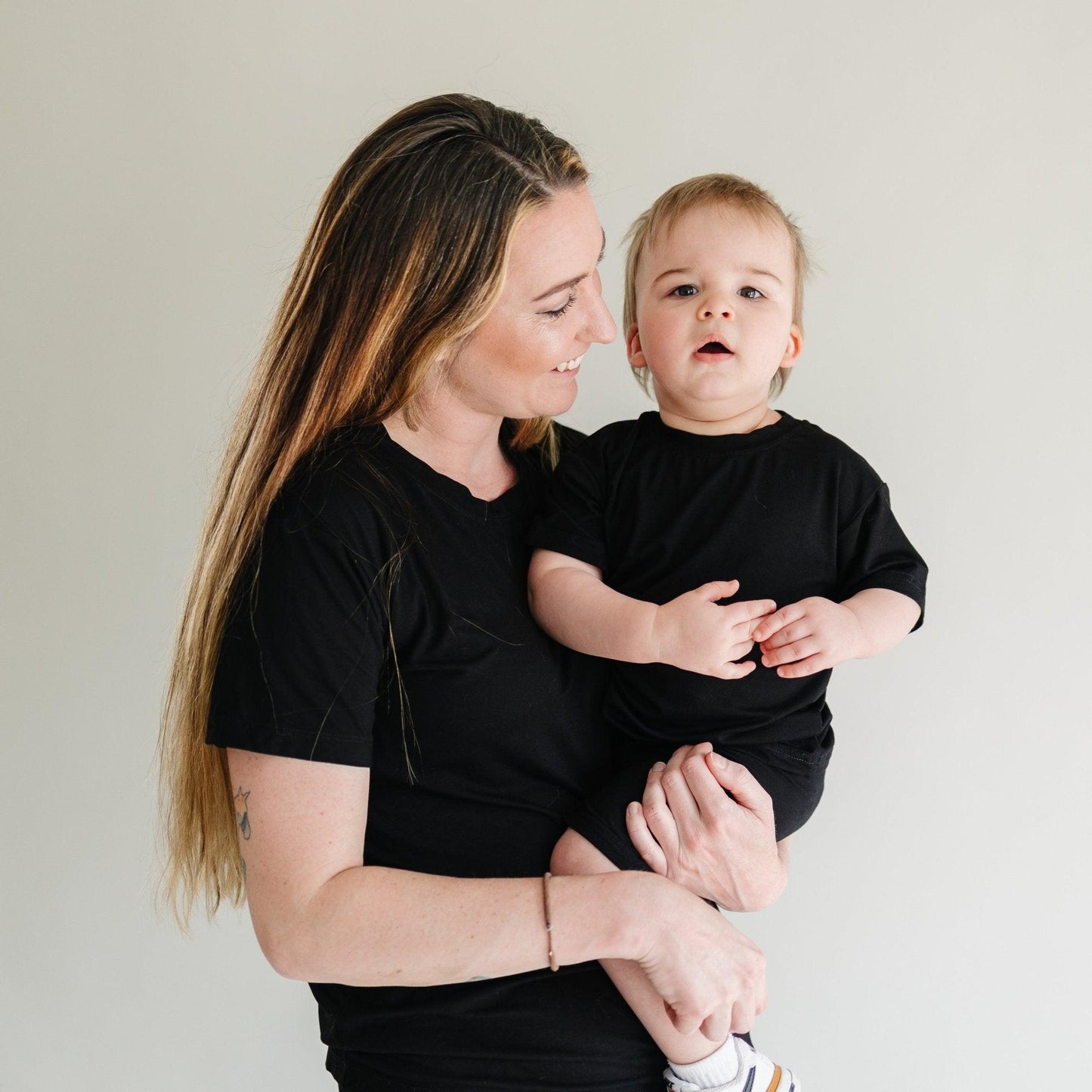 Women's Bamboo Tee & Bike Shorts