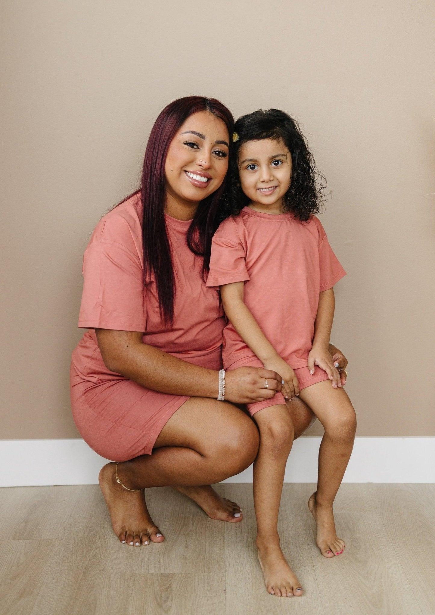 Women's Bamboo Tee & Bike Shorts
