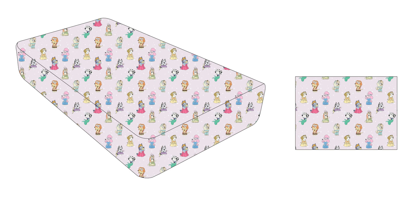 Make Believe: Twin Fitted Sheet & Pillow Case