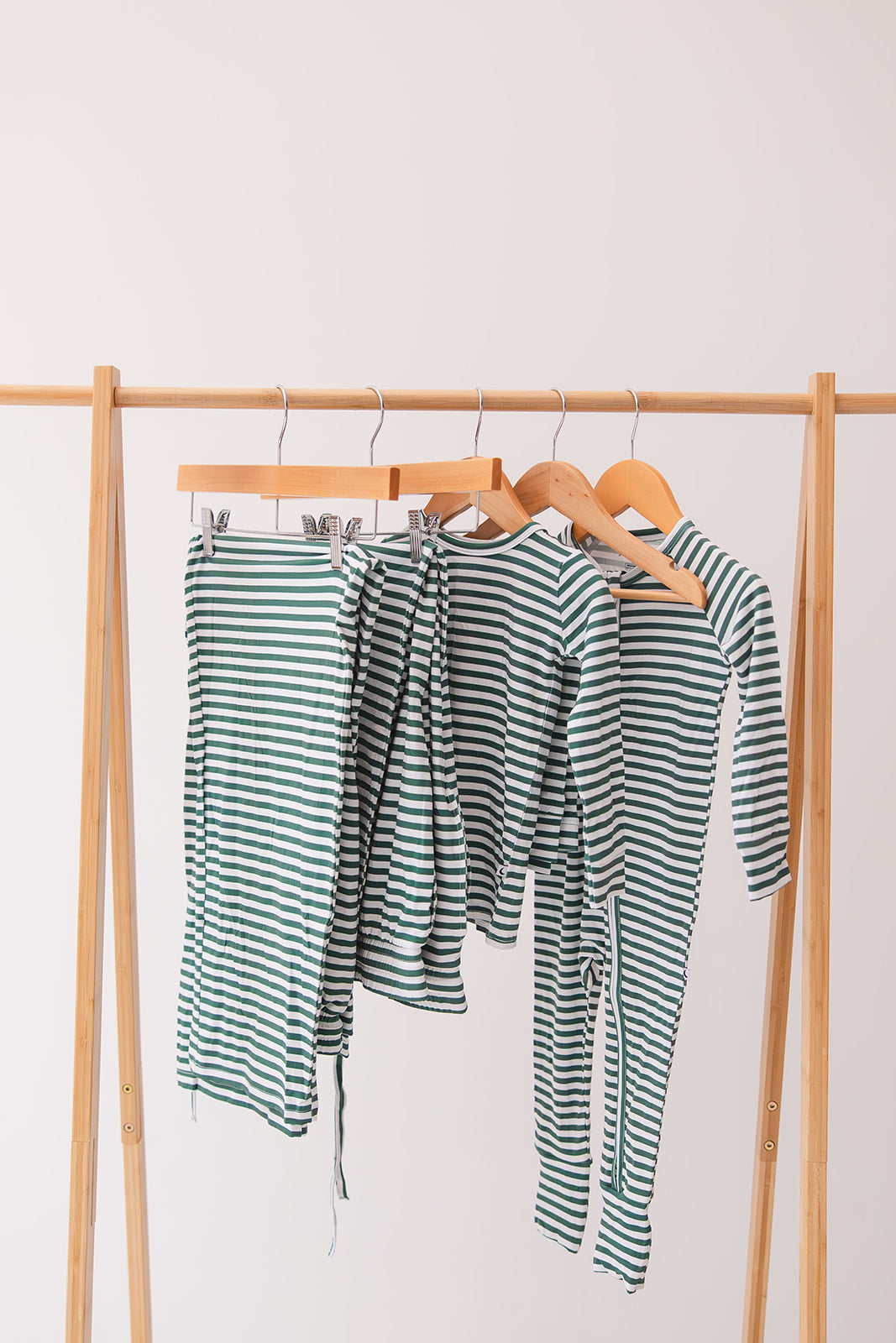 Green Stripes Set