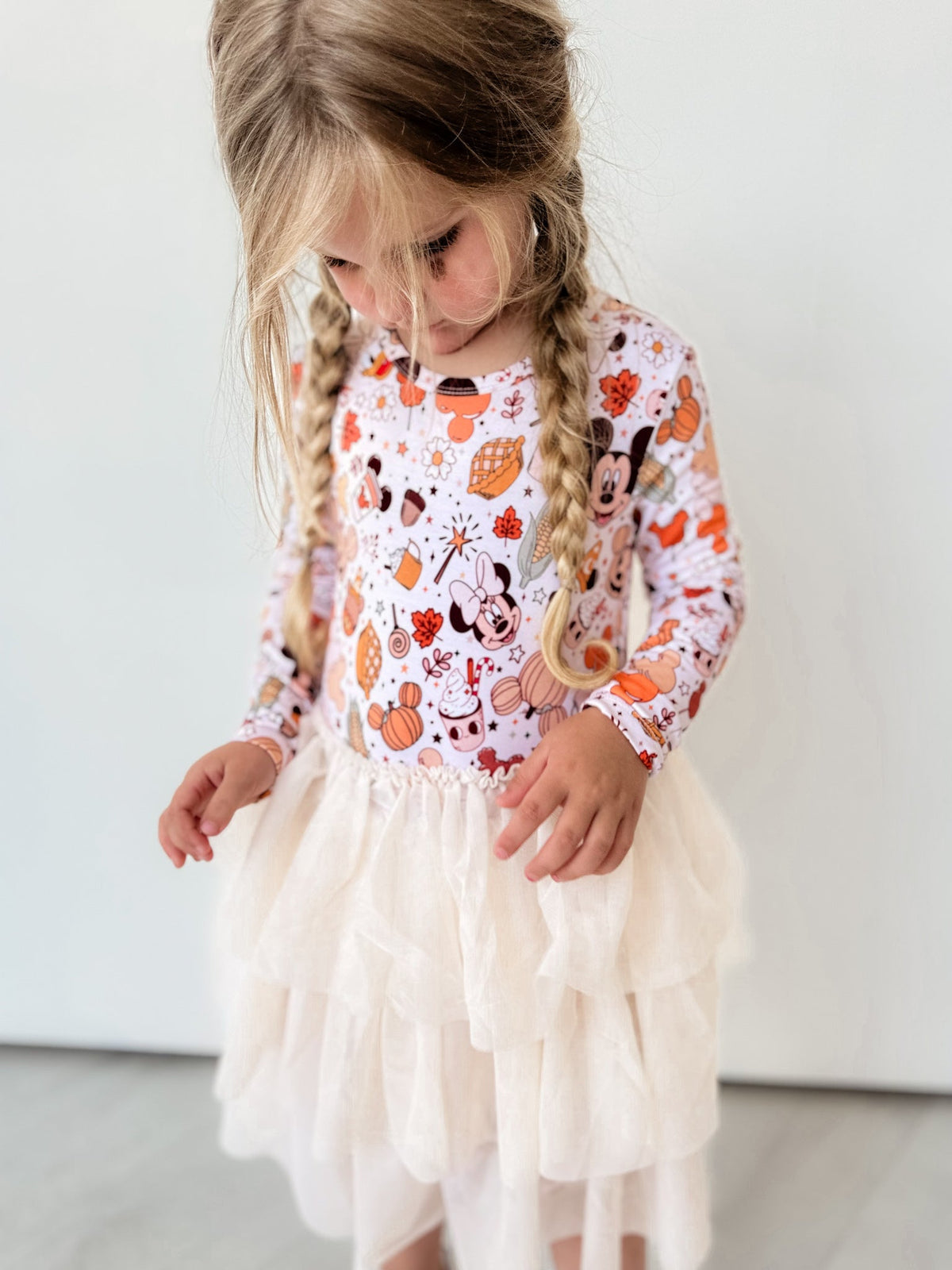 Clubhouse Harvest: Long Sleeve Tutu Dress