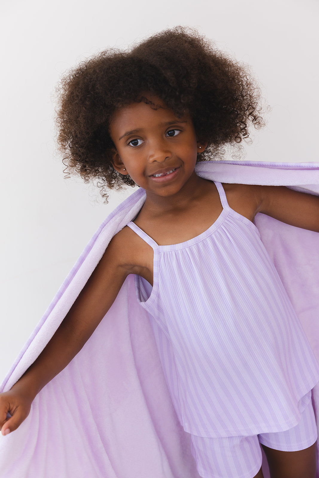 Amelia (ribbed) - Plush Blanket