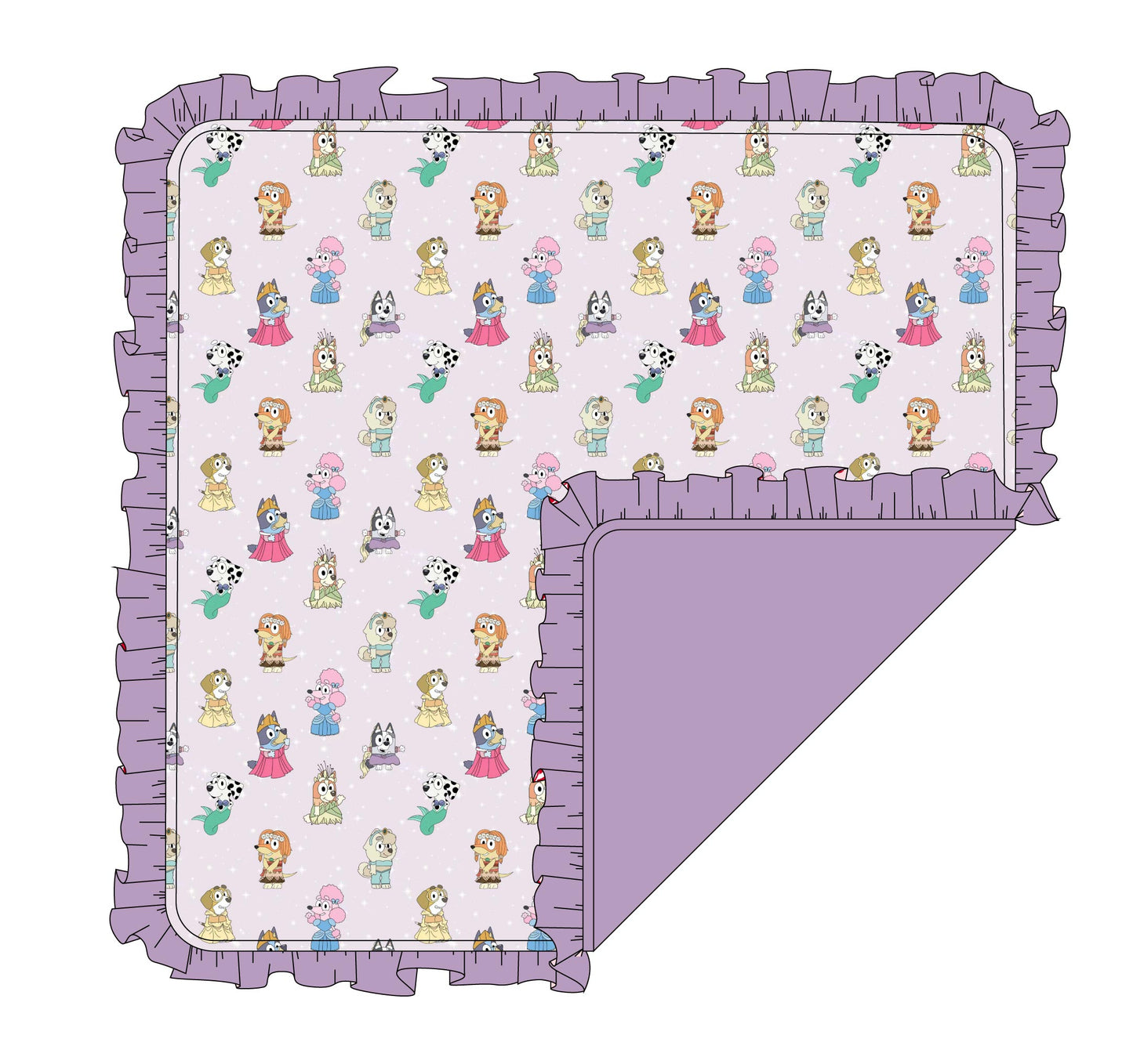 Make Believe: Ruffle Blanket