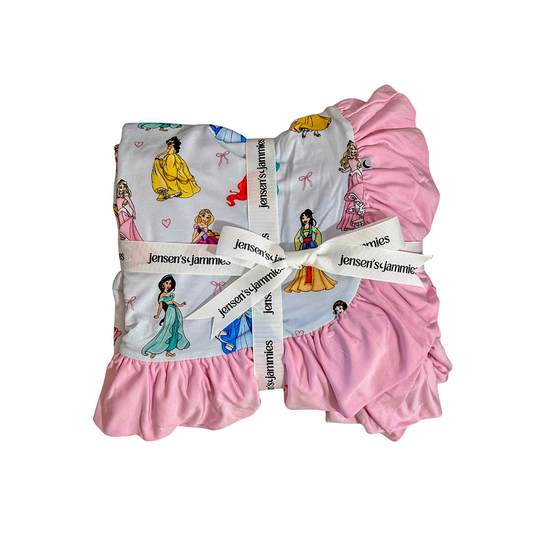 Royal Ribbons: Ruffle Blanket