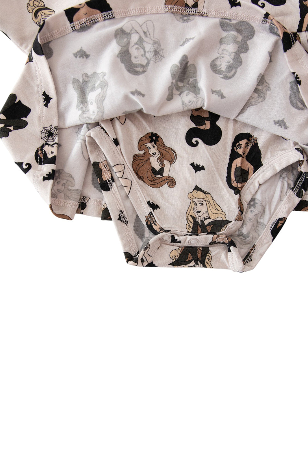 Fairytale Frights: Long Sleeve Baby Twirl Dress with Bodysuit