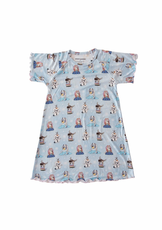 Frosty Friends: Nightgown