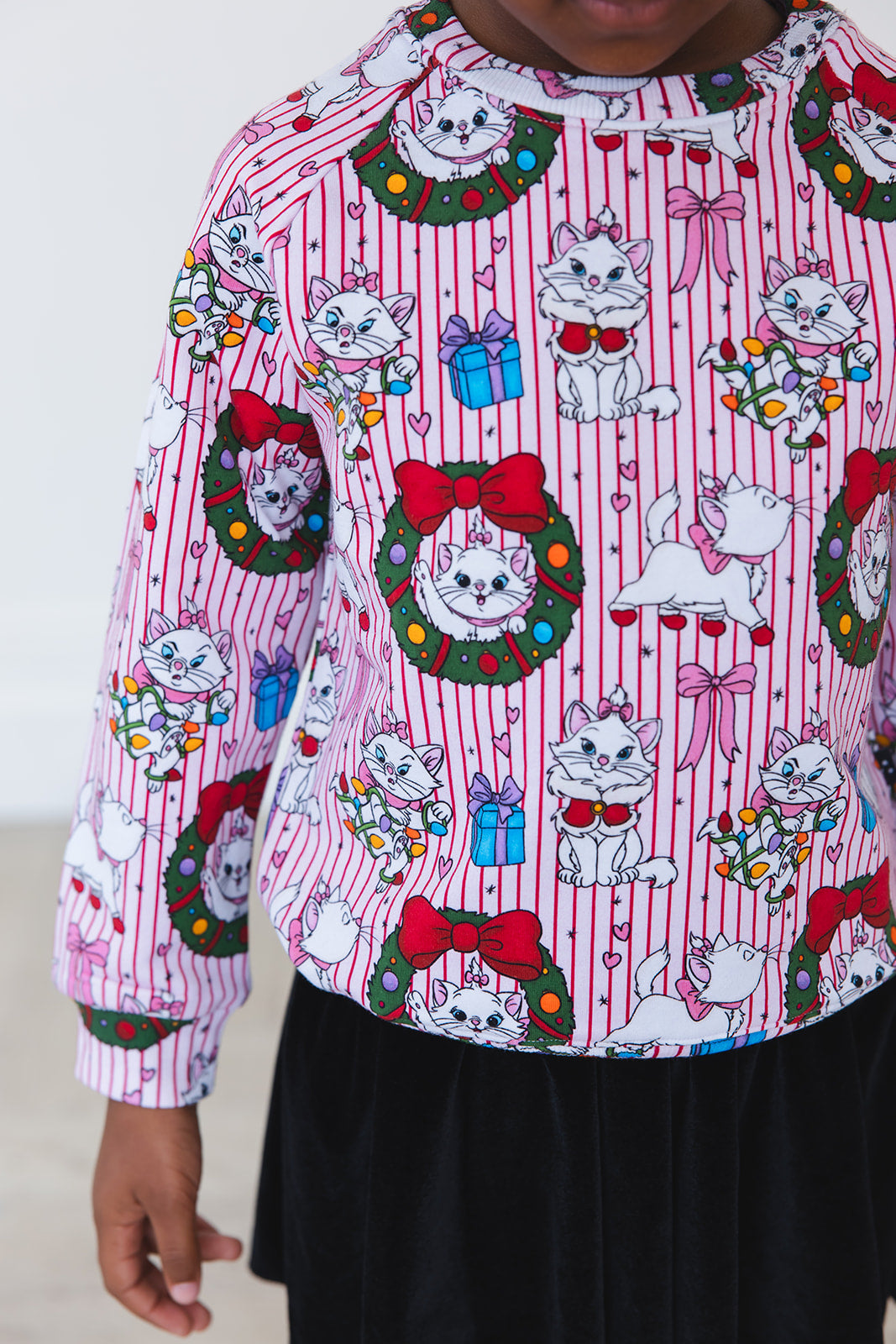 Wreath & Whiskers - Define Terry Sweatshirt