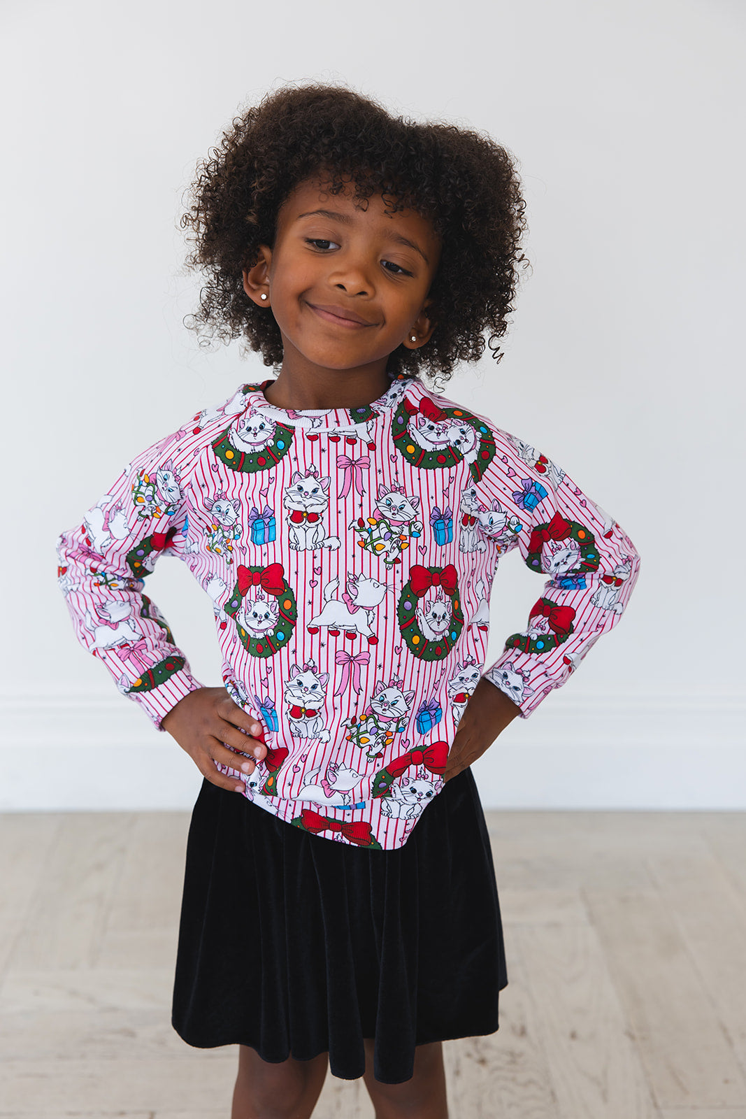 Wreath & Whiskers - Define Terry Sweatshirt