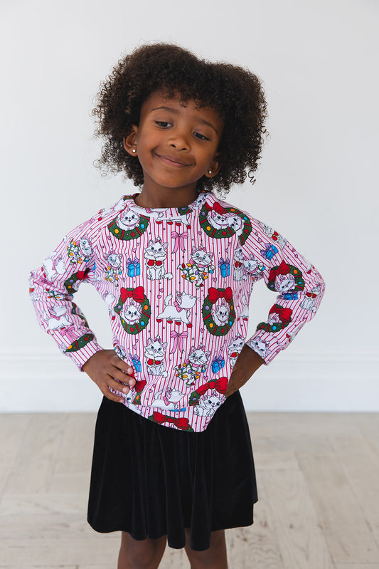 Wreath & Whiskers - Define Terry Sweatshirt