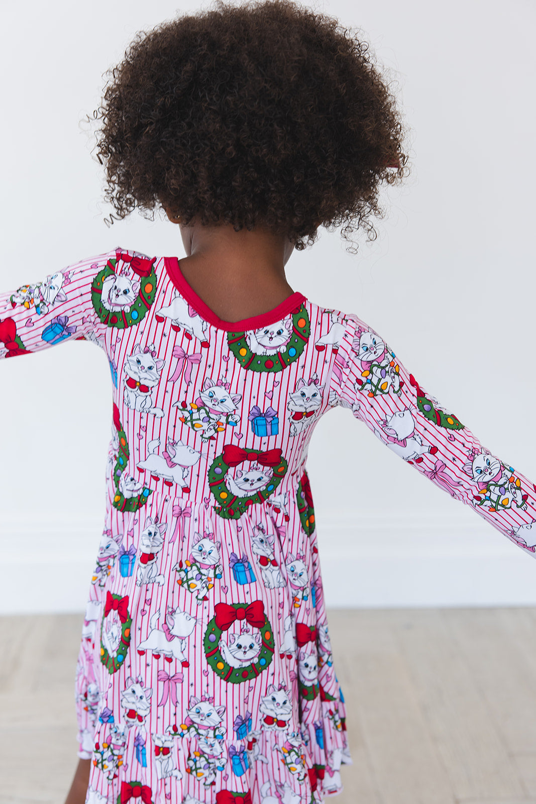 Wreath & Whiskers - Ruffle Dress