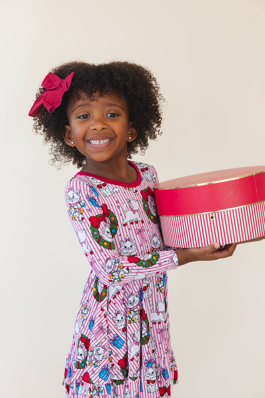 Wreath & Whiskers - Ruffle Dress