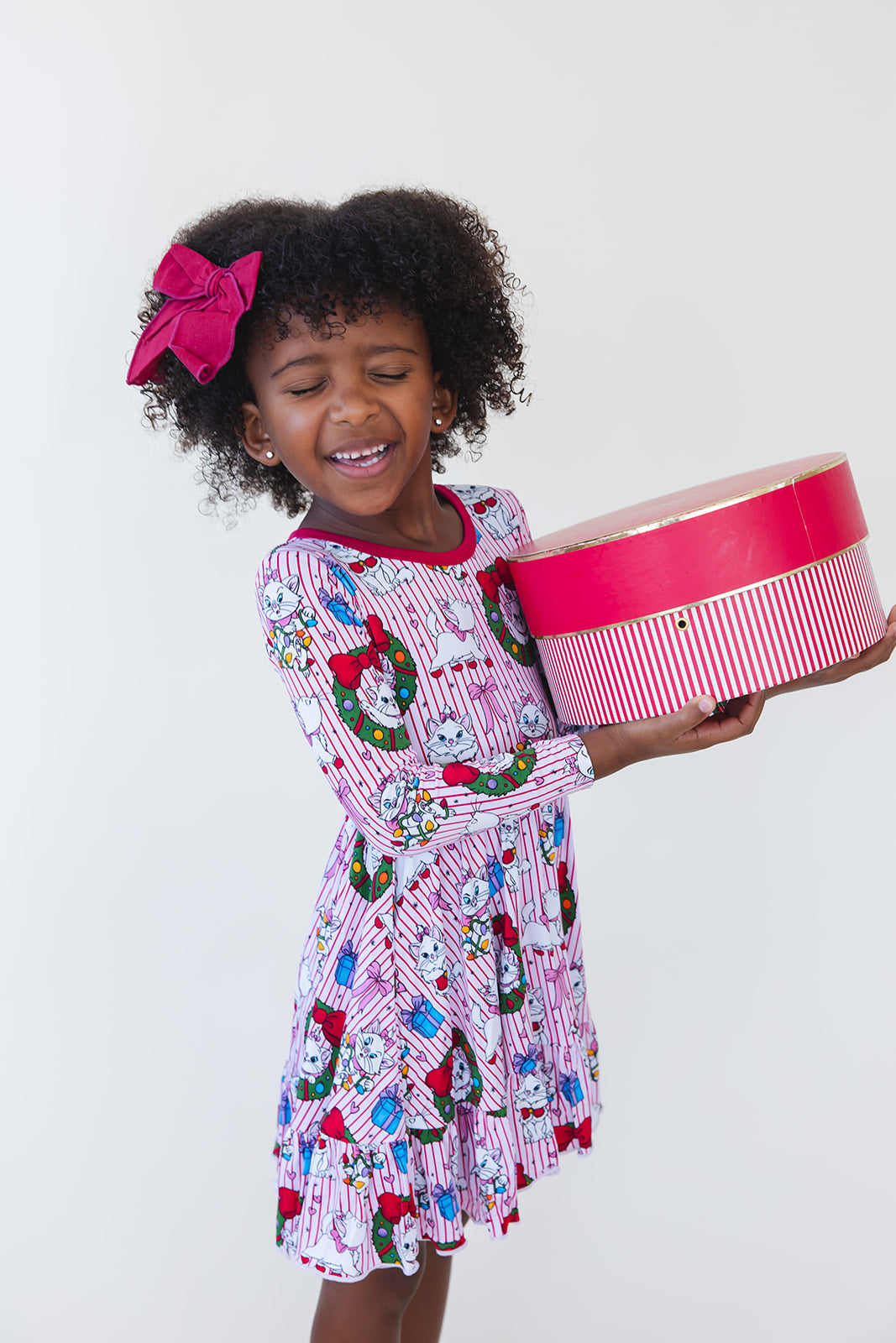 Wreath & Whiskers - Ruffle Dress