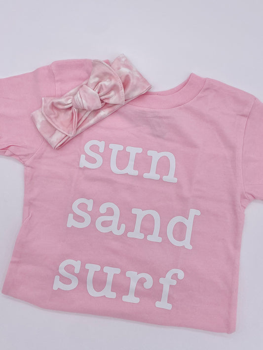 Sun, Sand, Surf Tee