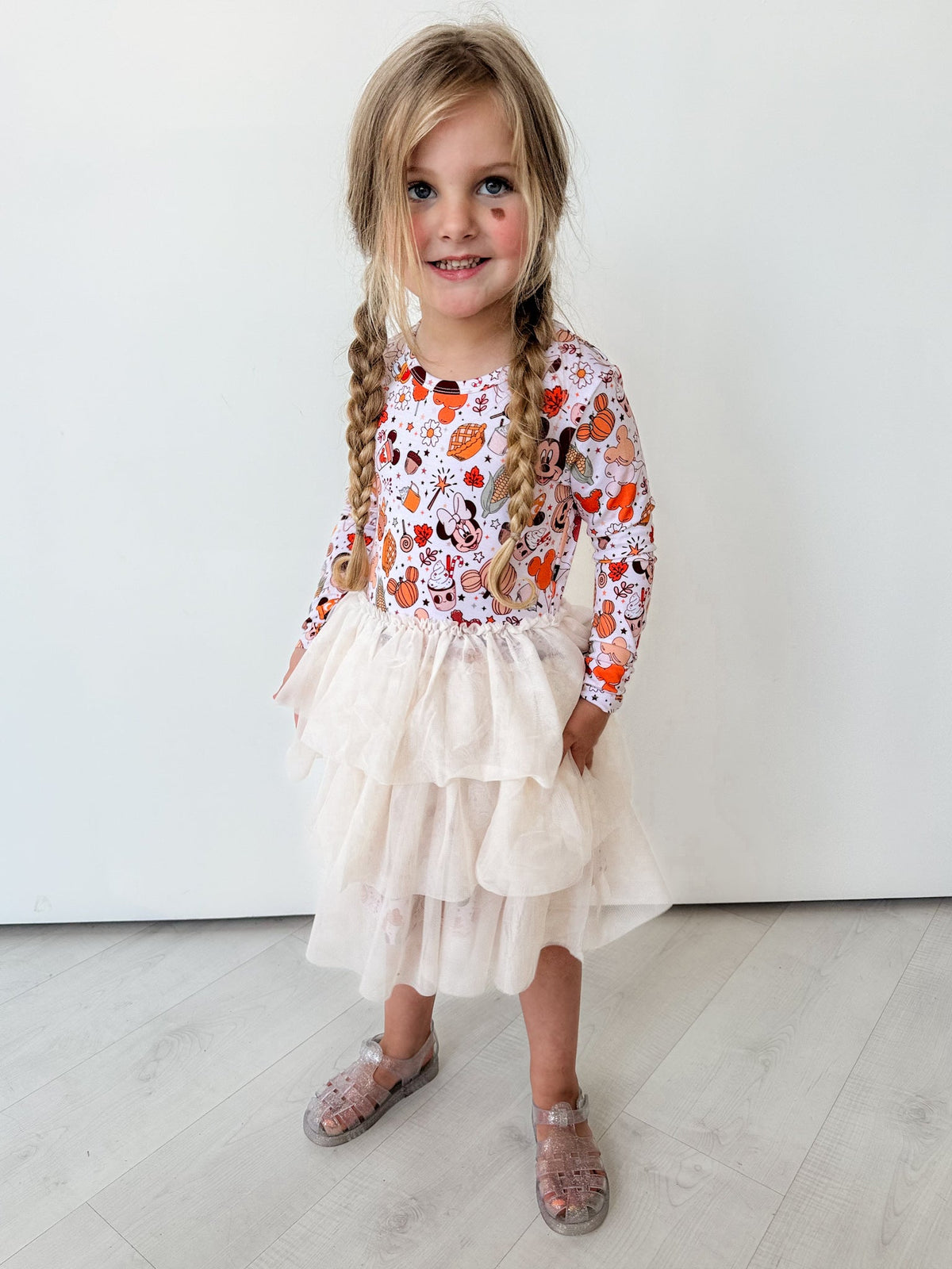 Clubhouse Harvest: Long Sleeve Tutu Dress