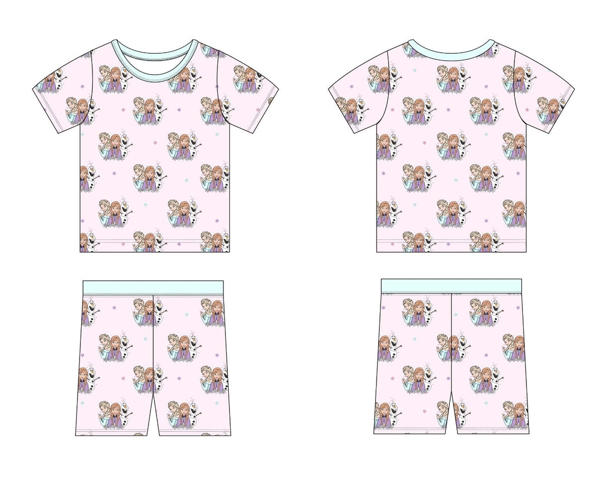 Pink Frost: Short & Tee