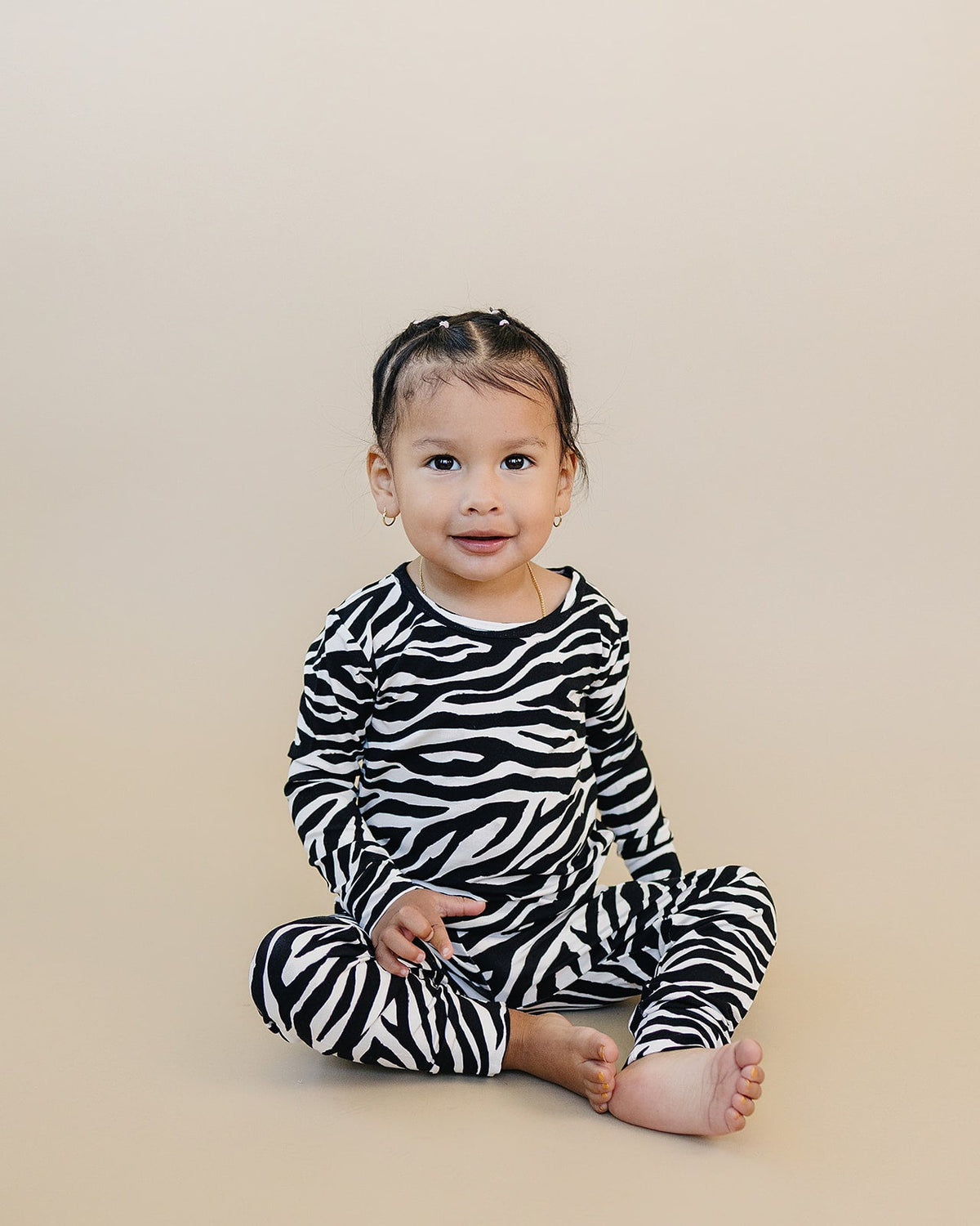Bamboo Two Piece Set | Zebra