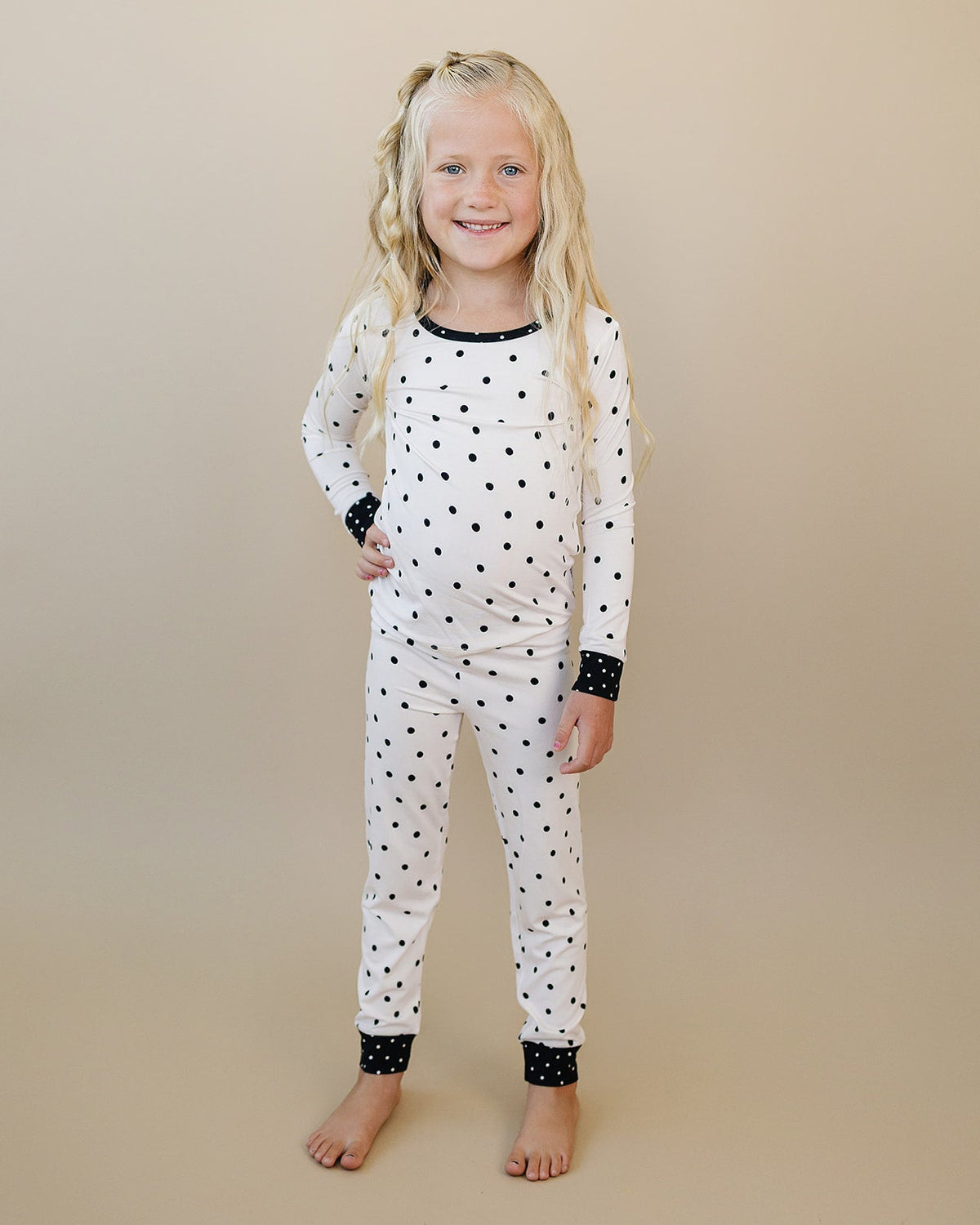 Bamboo Two Piece Set | Classic Polka