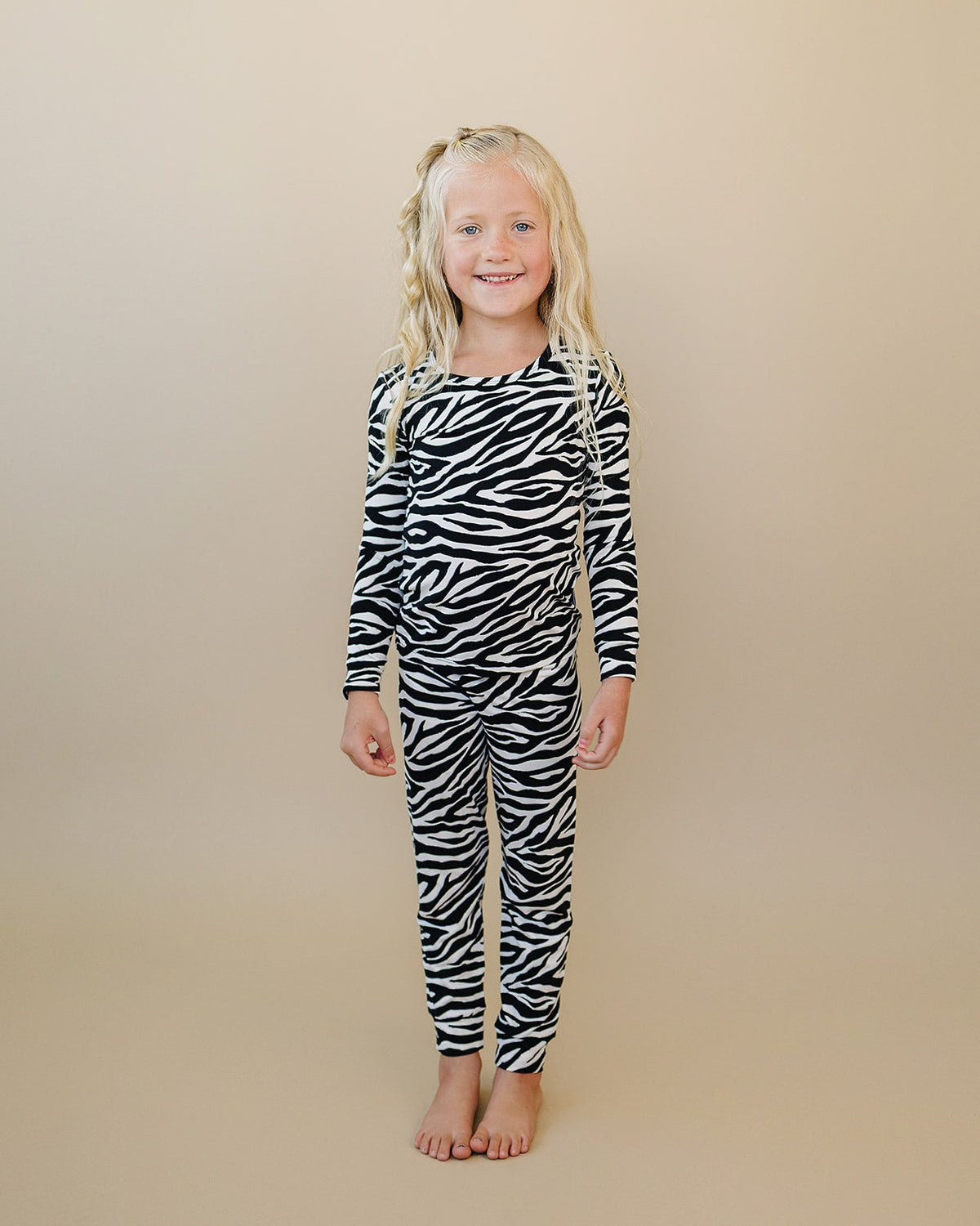 Bamboo Two Piece Set | Zebra