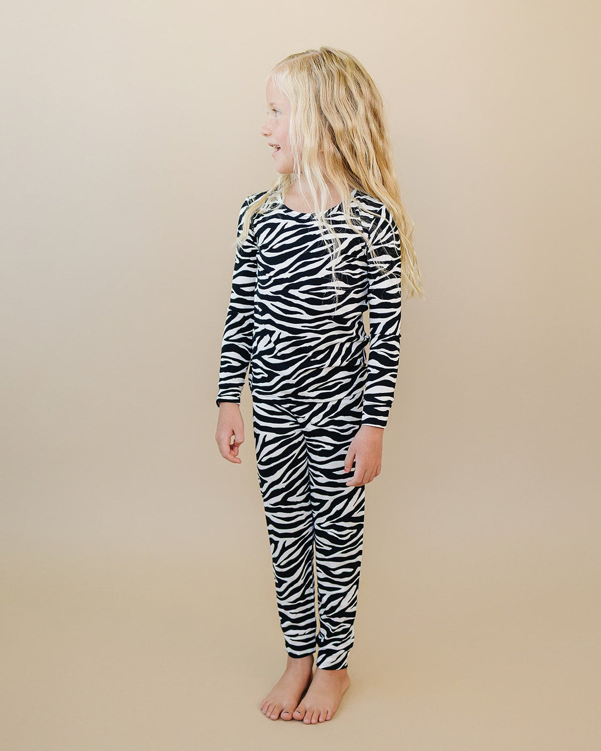 Bamboo Two Piece Set | Zebra