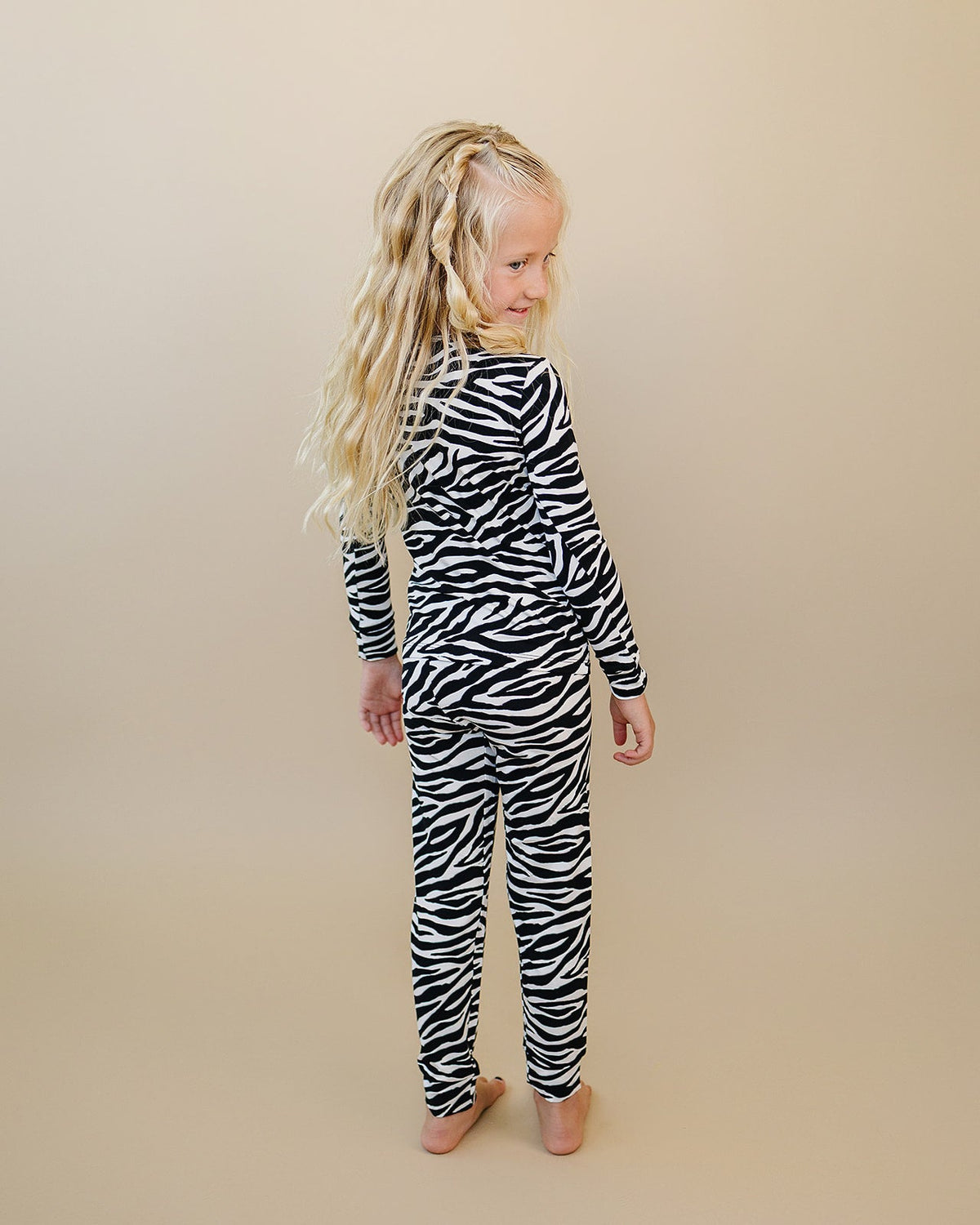 Bamboo Two Piece Set | Zebra