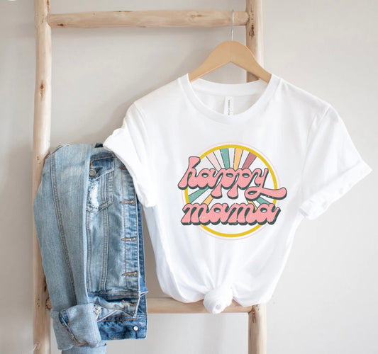 Happy Mama & Happy Kid Tees