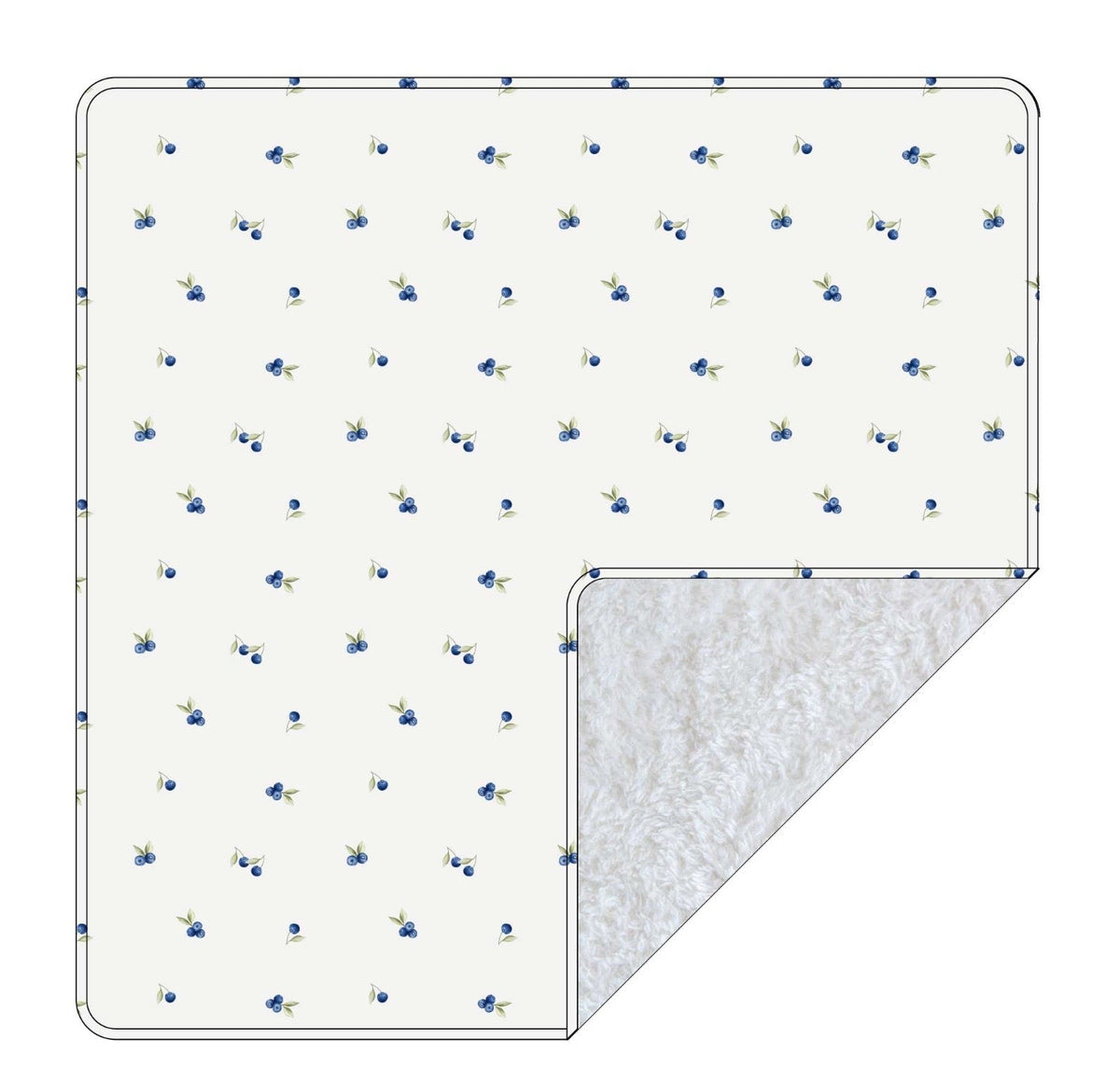 So Berry Sweet: Velvet Plush Blanket