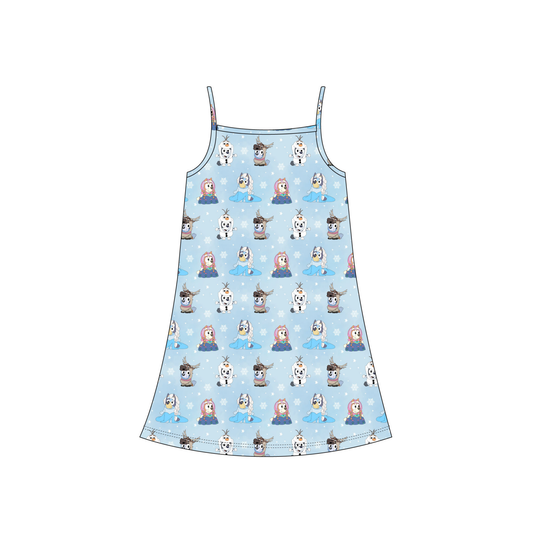 Frosty Friends: Tank Dress